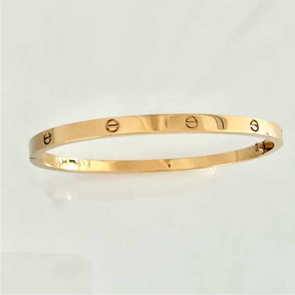 Gold Screw Small Model Bracelet - Picture 2 of 10